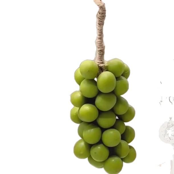 Handmade Woven Grapes Soap Hanging Grapes Soap Decorations Lasting Fragrance Grape Shape Wash Soap Deep Cleansing Supplies