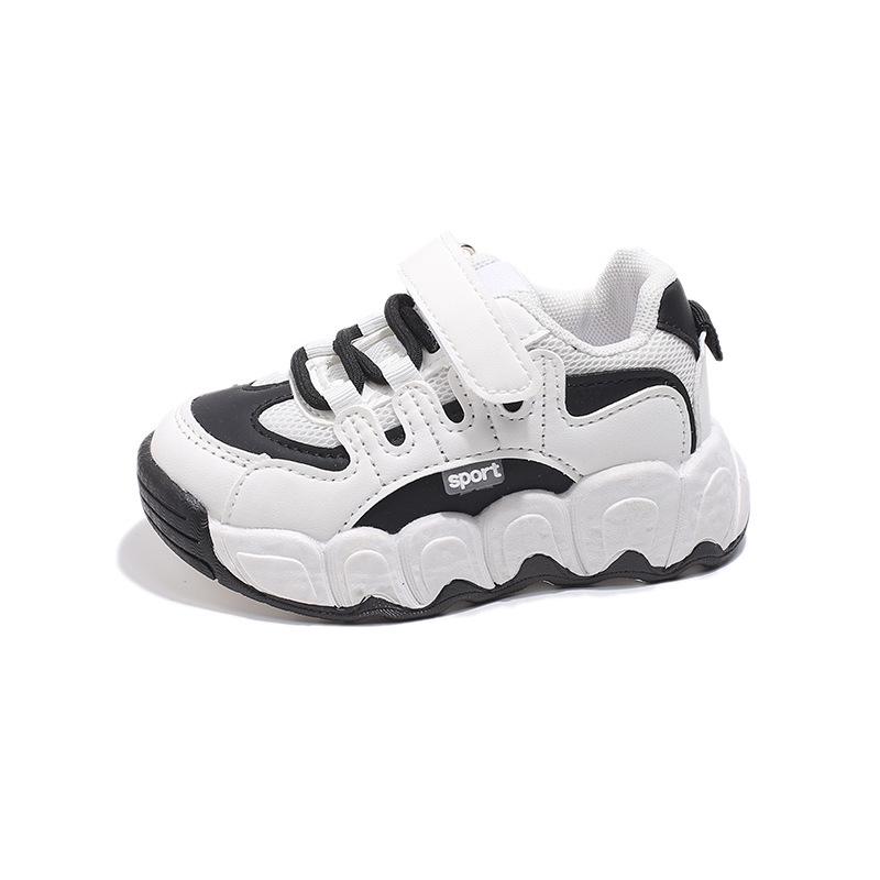 Unisex Kids Breathable Running Shoes - Soft Sole Little Sneakers for Spring & Autumn