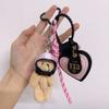 Bag Charm Cute Helmet, Bear Pendant, Bag Accessory, Motorcycle Bear Doll, , Small Pendant