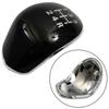 New Gear Knob Cap Gear Knob Cover 5 Gears ABS Plastic Black Cap for Ford 2007 - 2013 for Ford Fiesta 2008-2016Good product