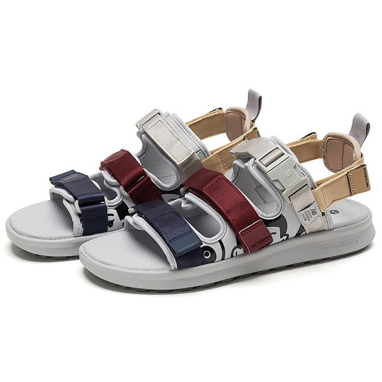 New Balance Noritake X  NB 750 Comfortable Versatile Beach Sandals Unisex Sandals Light-Gray SDL7504N