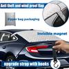 Rear Windshield Snow Cover 2-Layered Automotive Windshield Snow Covers Luminous Aluminum Foil Snow Cover With Hook And Invisible