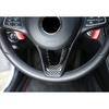 Steering Wheel Sheet Panel Real Carbon Fiber For Benz V-Class 2017-20 Cover Trim
