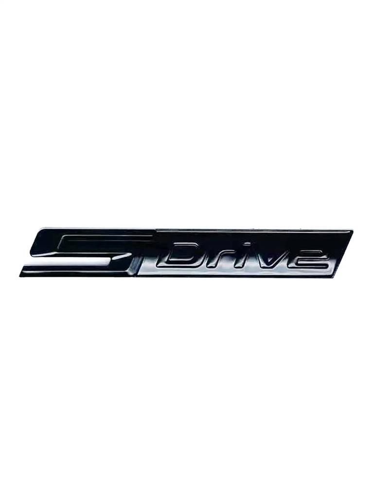 New Chrome Black Fender & Trunk Emblem Sticker for BMW 3/4/5/6/7/8 Series X1 X3 X4 X5 X6 Z4 GT SDrive XDrive EDrive Badge Decal Yw2