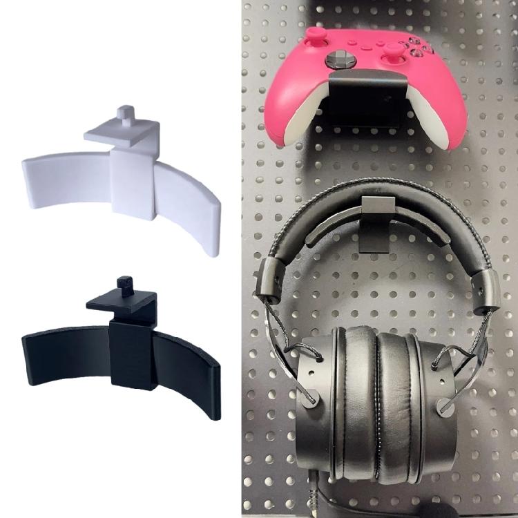 Wall Mounted Gaming Controller Holder Universal Headphone Stand Under Desk Hanger Hook Display Rack Headphone Bracket