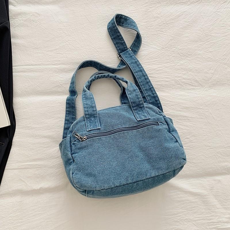 Borsa a tracolla casual alla moda da donna Borsa a spalla in denim di alta qualità Borsa tote di grande capacità Borse a mano multifunzionali da donna
