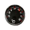 Mini Circular Thermometer Plastic High Accuracy Thermometer Portable Dial Thermometer  Outdoor