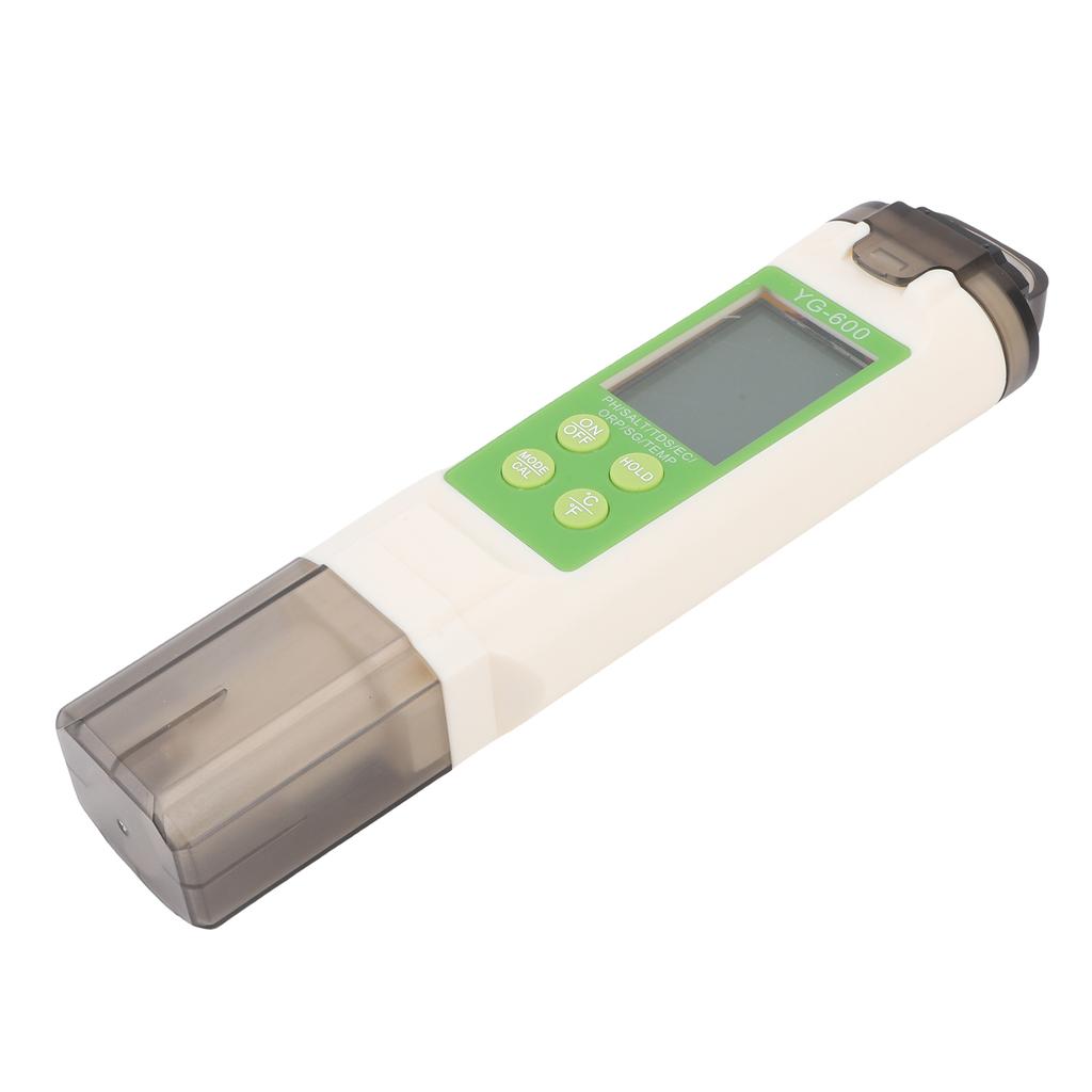 7 in 1 Water Quality Tester PH EC TDS SG Salt ORP Temperature IP66 Rating Digital Water Quality Meter for Pool Aquarium