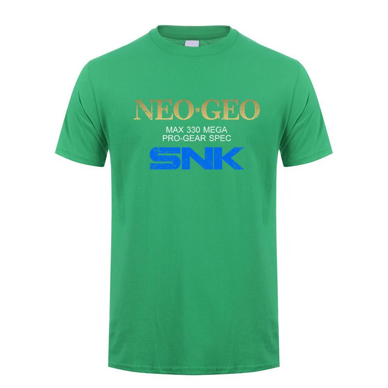 Neo Geo Pro Gear Spec T Shirt Summer Men Women Cotton Short Sleeve Neo Geo T-shirts Man Streetwear Tops Tee DZ-059