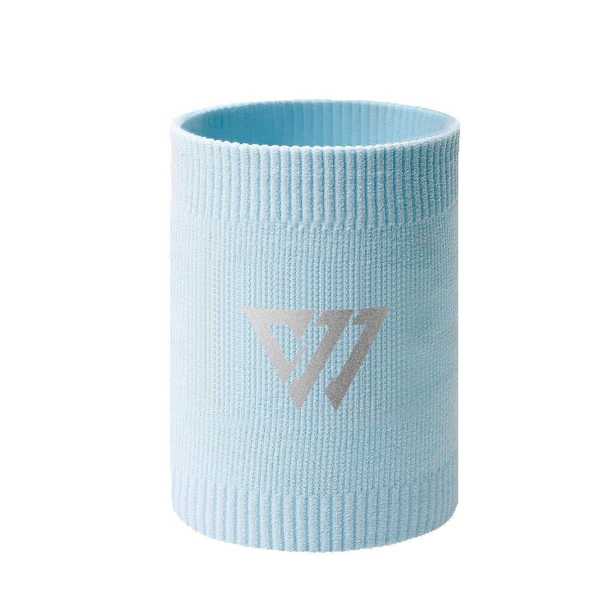 WRELS 2pcs Sports Wristbands Breathable Sweat Absorbing Wrist Brace Tennis Running Basketball Sweat Band Gym Fitness Wristbands
