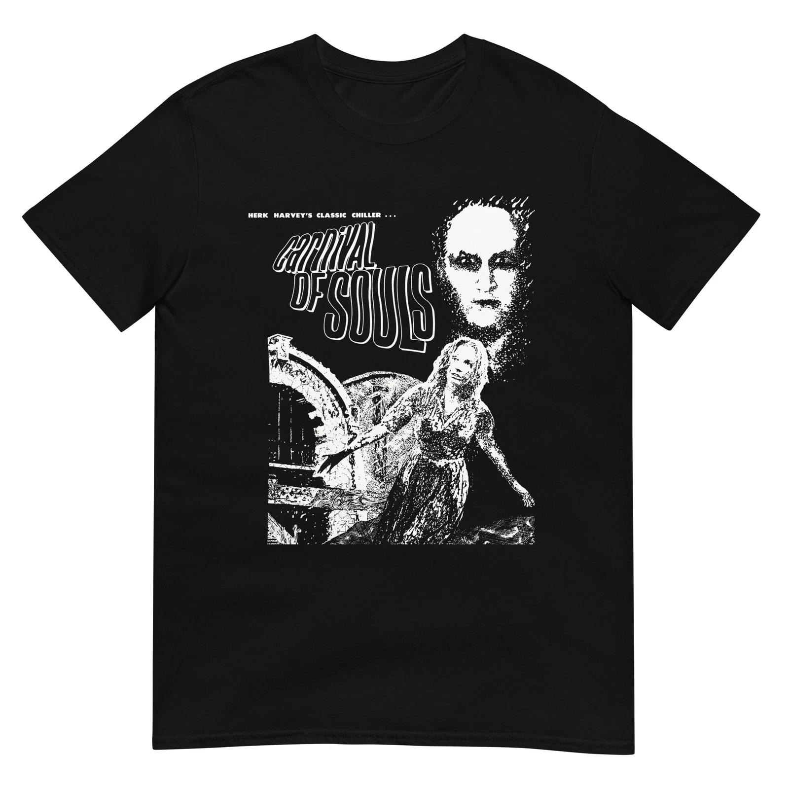 CARNIVAL OF SOULS - T-Shirt Horror Zombies 1962 Classic Horror Halloween Fun 4XL