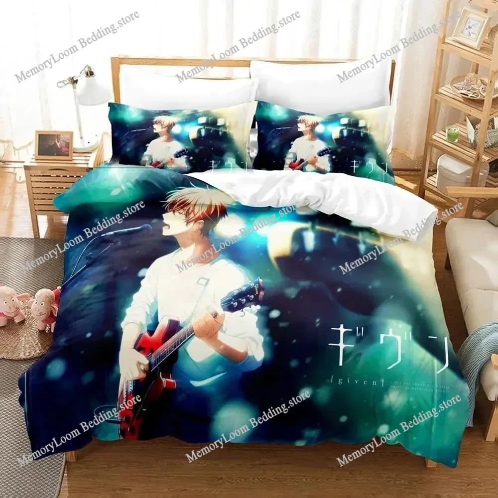 3D Printed Anime Vibrant Given Bedding Set Duvet Cover Bedroom Cozy Comforter Single/Twin/King Size Quilt Cover Home Textiles