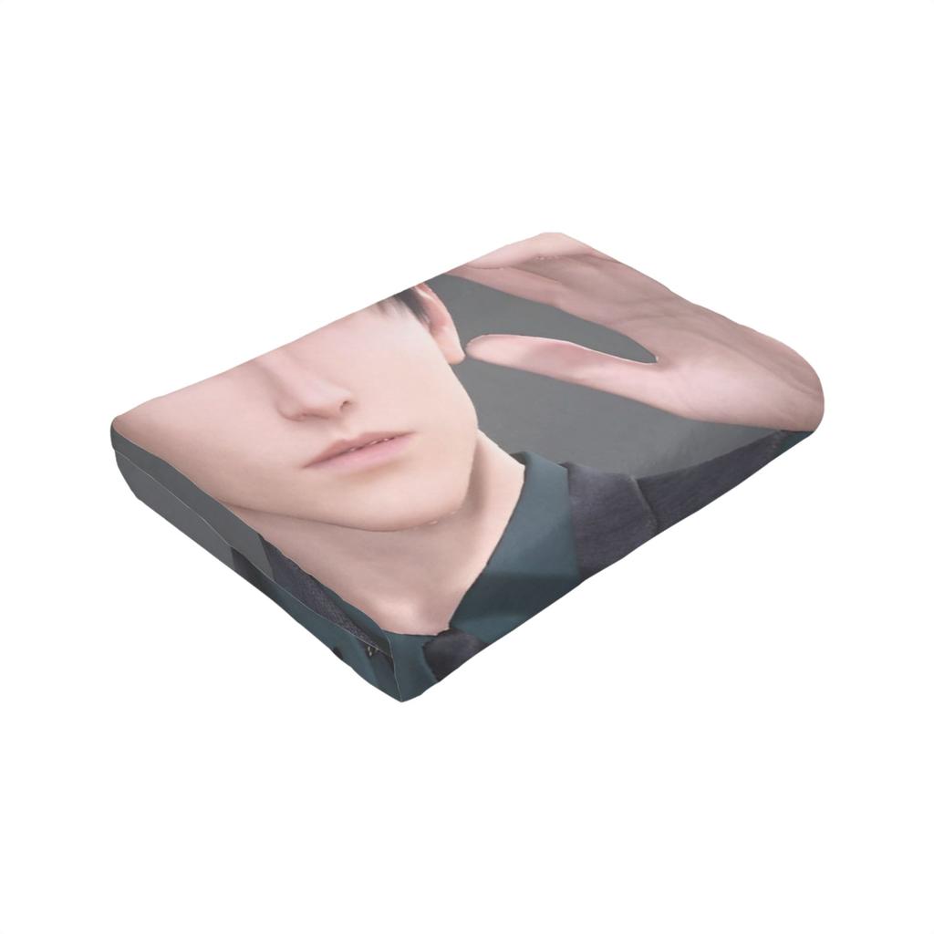 Love and Deepspace Zayne Blanket Coral Fleece Plush Spring/Autumn Portable Thin Throw Blanket for Bed Bedroom Bedspread