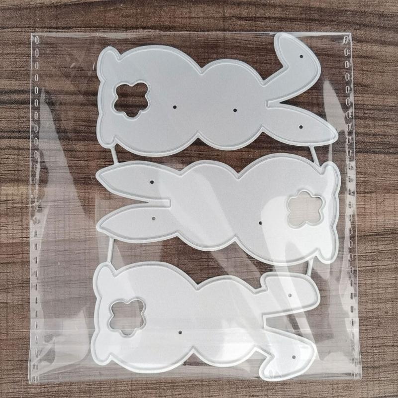 Kaninchen Stanzschablonen Dekopapier Prägeschablonen Scrapbooking Stanzteile für Kartenherstellung Scrapbooking Lesezeichen