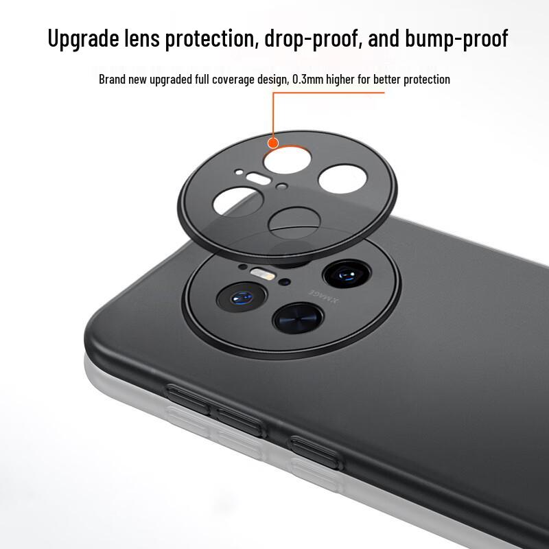 GURRS Frosted Translucent Silicone Phone Case for Huawei