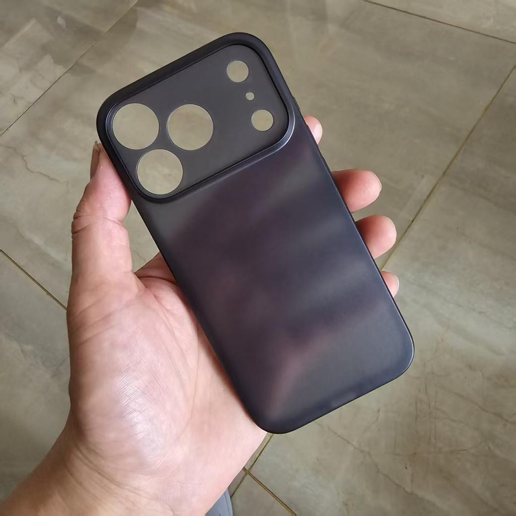 Schlanke matte transluzente Hülle für iPhone 17 Pro Max Air 17Pro 17ProMax Harte PC-Hautfreundliche stoßfeste Schutzhülle