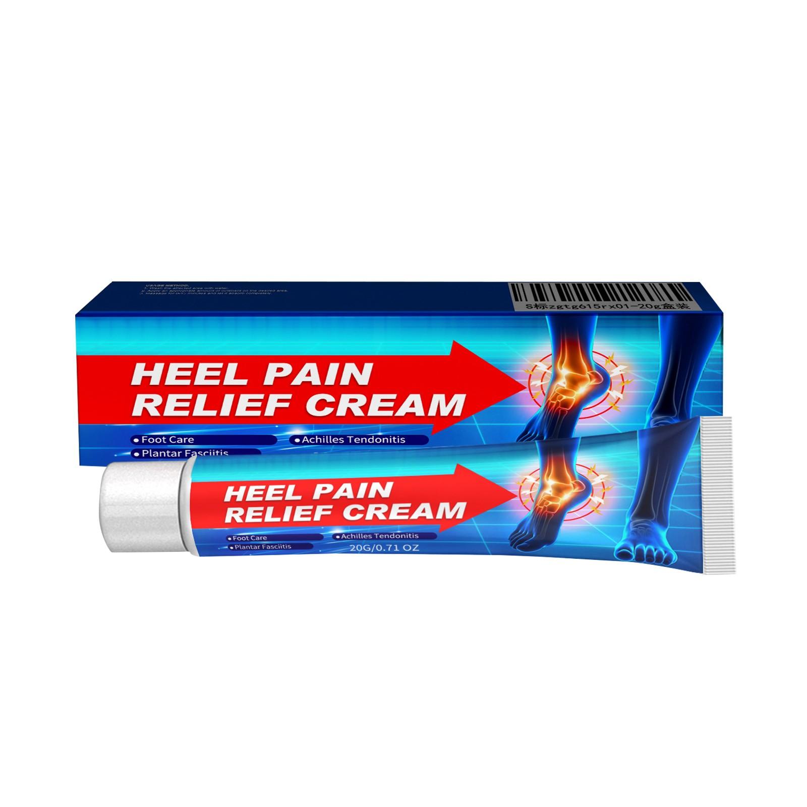 

Успокаивающая мазь для пяток, мазь для пяток, боль в суставах, успокаивающая мазь, скованность пяток, легко впитывается, глубоко проникает, 20 г/0,70 унций белый