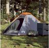 Vidaxl 2-person Grey-orange Waterproof Camping Tent