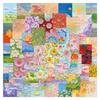 60pcs Self-Adhesive Oil Painting Stickers for Notebooks, Journals, Water Bottles, and Cups