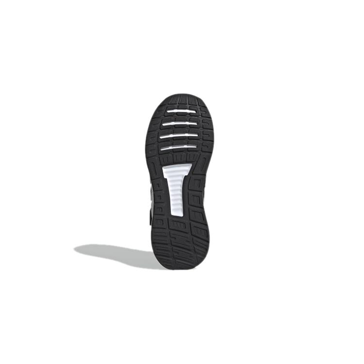 adidas Neo Runfalcon Run Falcon Slip Resistant Abrasion Resistant Low Top Running Shoes Black White EG1583