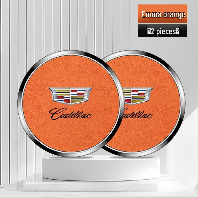 Cadillac SRX Water Cup Holder Pad for 2004-2015 - Alloy Door Slot Storage 25