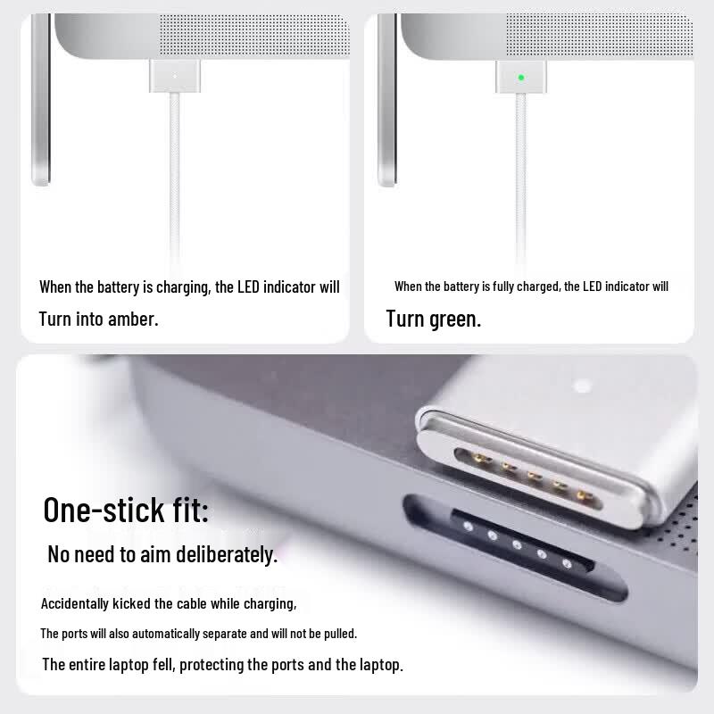 mryc USB-C zu MagSafe 3 Ladekabel für MacBook Pro A2442/A2681
