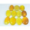 260Cts. Natural Onyx Agate Ring Size Oval Cabochon Loose Gemstone 11Pcs Lot A-652