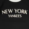 New MLB New York Yankees T Shirt Women's Black 3FTSV0844-50BKS