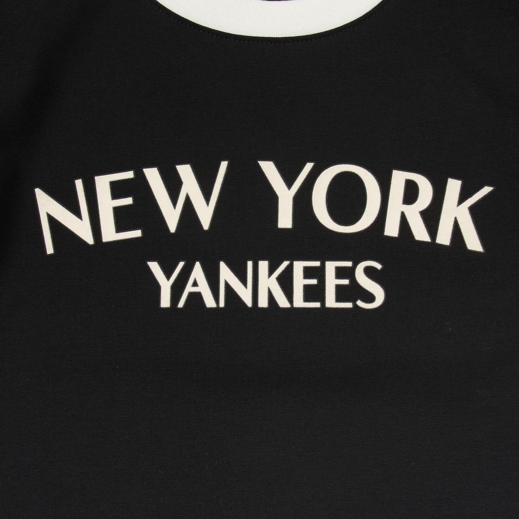 New MLB New York Yankees T Shirt Women's Black 3FTSV0844-50BKS