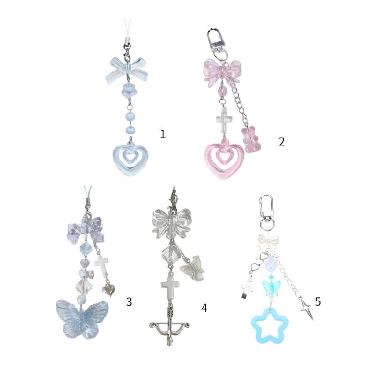 Summer Phone Lanyard Fashionable Phone Charm Card Book Pendant Bag Accessories