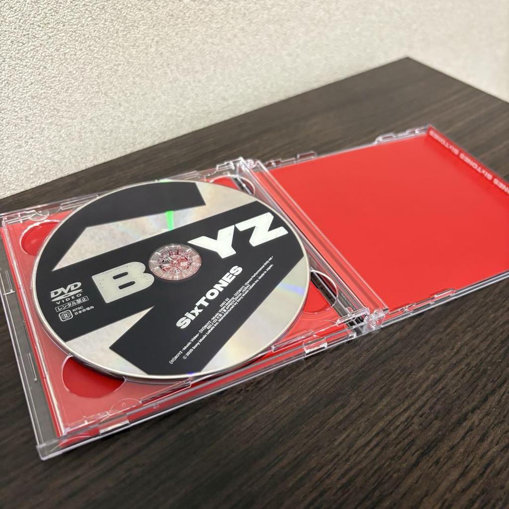 [USED] SixTONES BOYZ First Press Edition A First Press Edition B CD