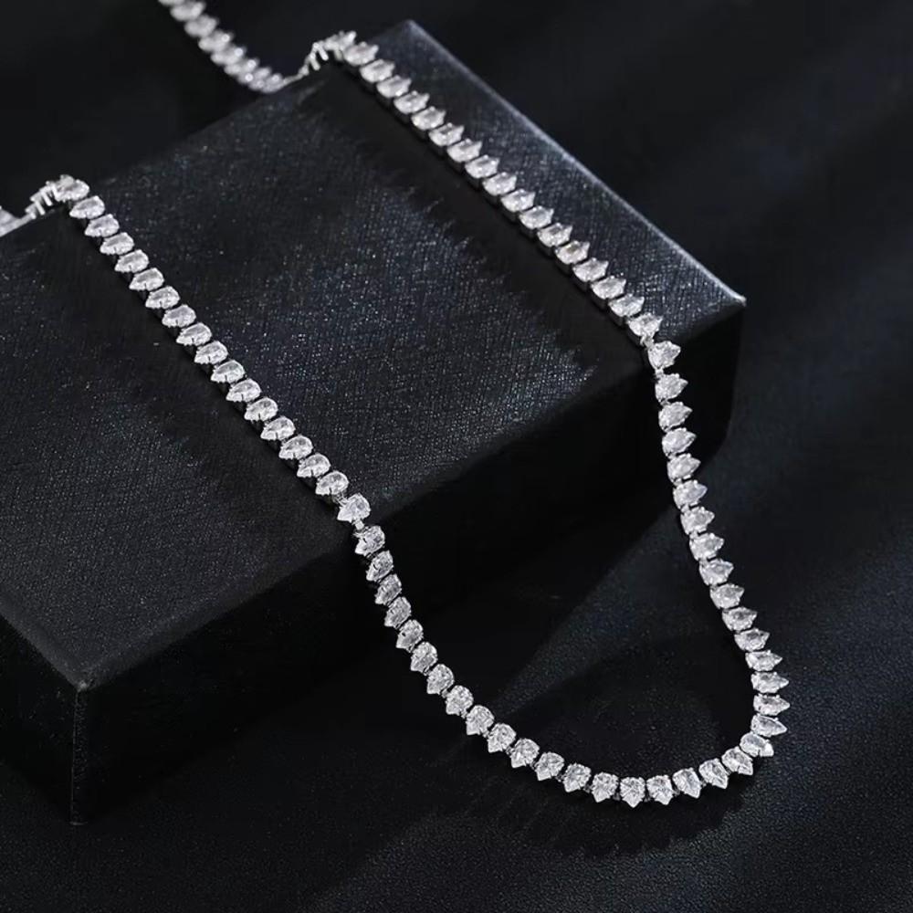 3Pcs/set Elegant Cubic Zirconia Jewelry Set Zirconia Wedding Accessories Set Bride