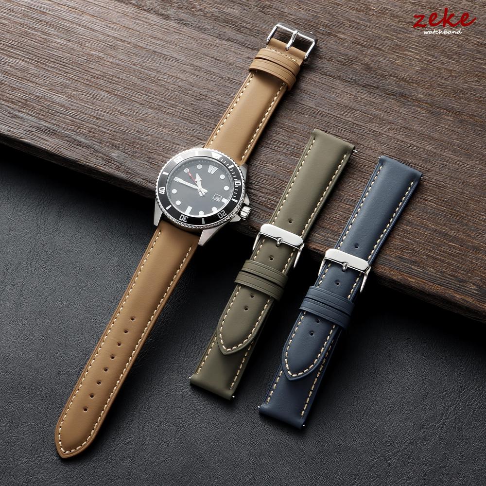 Vintage Brown Strap Quick Release Watch Band for Men Women Watchband Genuine Leather Watch Strap 18mm 20mm 22mm Replace Bracelet