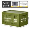 Tiemuyun Folding Outdoor Camping Storage Box