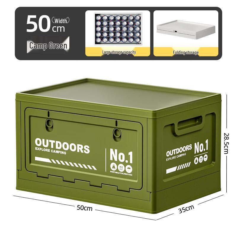 Tiemuyun Folding Outdoor Camping Storage Box