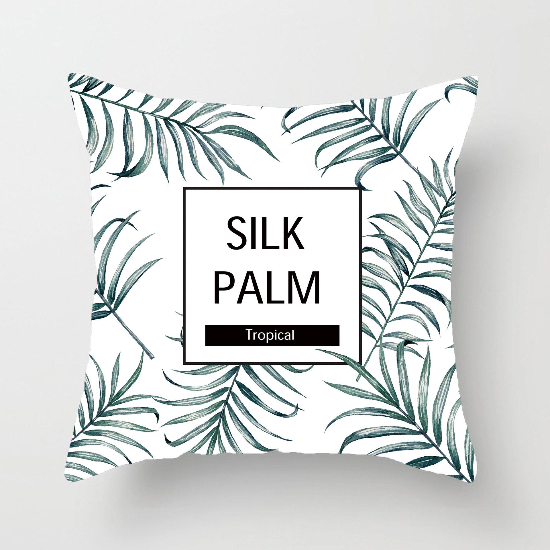 

Nordic Style Girl Fresh and Simple Modern Ins Sofa Pillow Internet Celebrity Pink Cushion Cushion Pillow Core 45*45cm