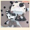 20cm Action Baby Clothes Cow Suit for Cotton Doll Clothes Suit Cosplay Dress-Up Sets Collection Figure Toys for Children Gift