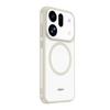 For Oppo Find X9s and X9s Pro Case Magnetic Frosted Semi-transparent Baby Skin Raised Camera Lens Lips Hybrid Soft Cover