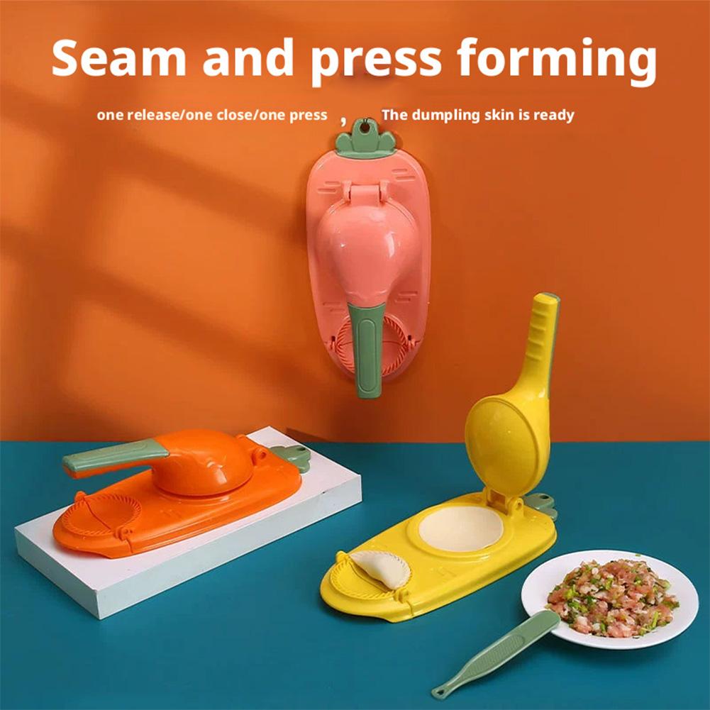 2 In 1 Creative Dumpling Maker Diy Dumpling Skin Modeling Maker Dumpling Wrappers Mould Kitchen Baking Pastry Tool