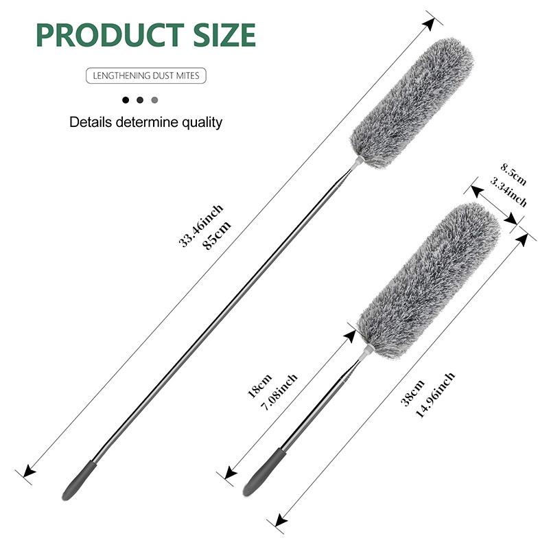1Pcs Lightweight Cleaning Duster Flexible Brush Cleaner Gap Dust Retractable Duster Cleaner for Home Household Items CCD005