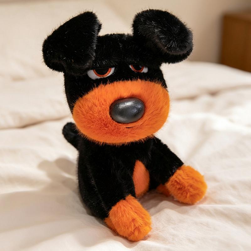 30/35cm Neues Modell Süßes Hunde-Stofftier Interessante Augen Große Nase Hunde-Puppe Heimdekoration Kindergeburtstagsgeschenk 30cm