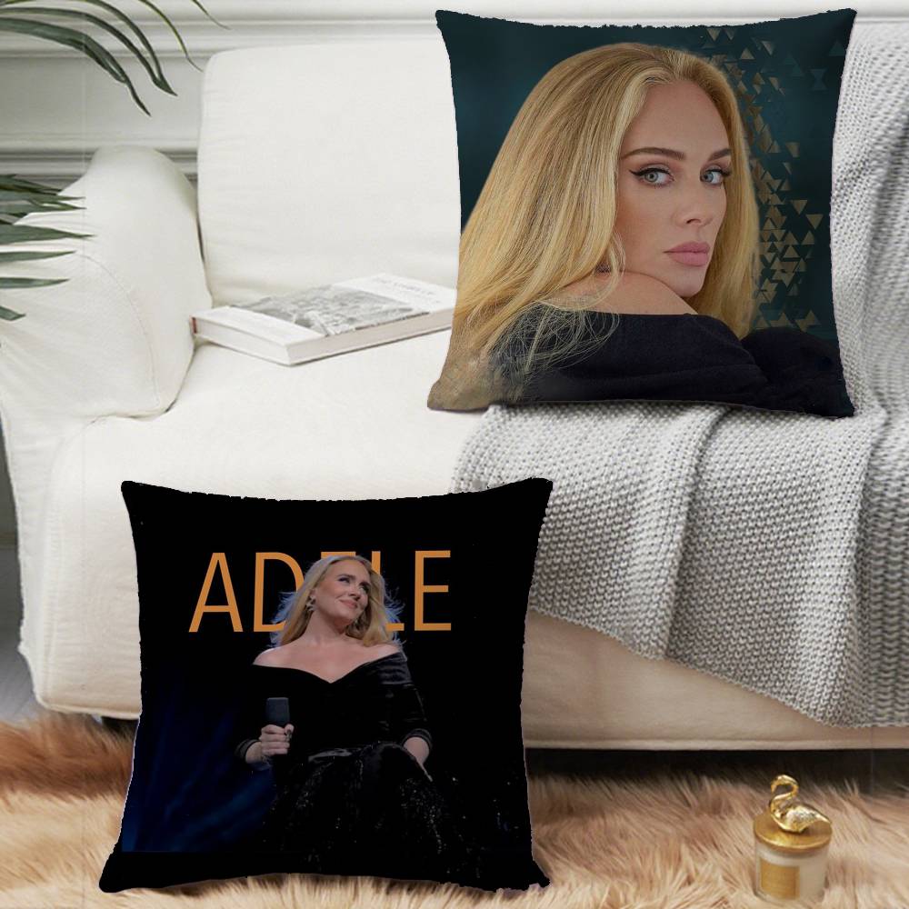 Hot-Singer A-Adele Pillow Case Home Decor Throw For Sofa Bed Car Room Decor Gift Idea