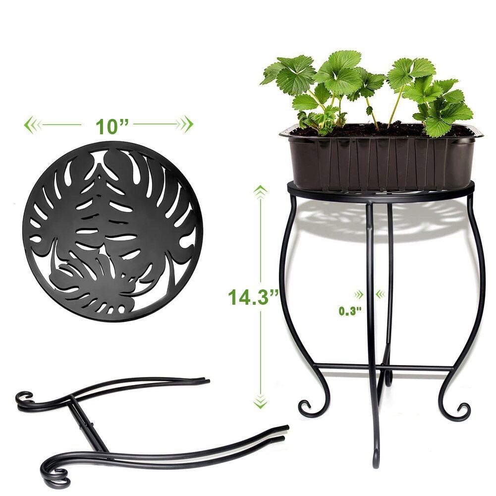 Metal End Table Outdoor Side Table Patio Yard Table