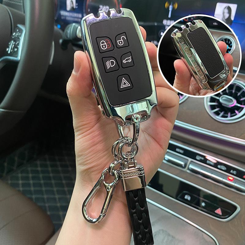 Land Rover Key Case: Fits 23 Range Rover Evoque, L Shell, Discovery 4, Sport, Velar, Freelander 2, Defender.