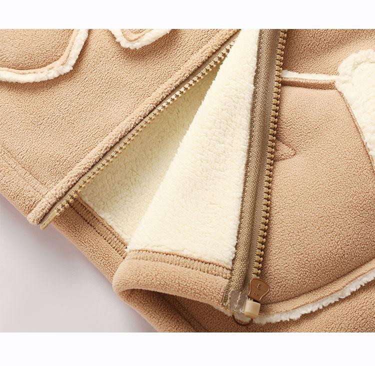Boys' fleece jacket for autumn and winter