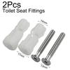 Reliable Toilet Lid Bolts Sturdy Installation Kit Easy Installation