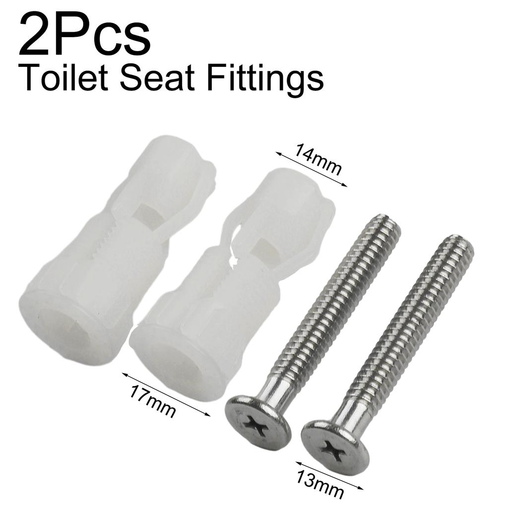 Reliable Toilet Lid Bolts Sturdy Installation Kit Easy Installation