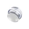 Acrylic Door Stopper Transparent Cylindrical Anti-Collision Buffer To Protect Walls And Furniture Self Adhesive Door Stopper