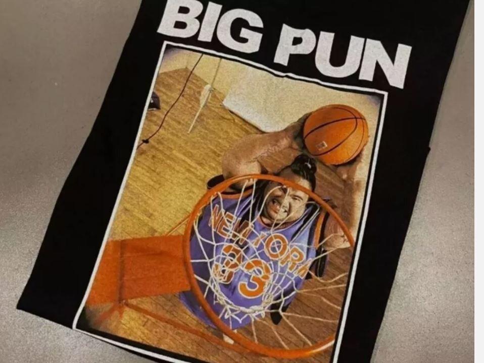 

Player Basketball Big Pun TShirt Short Sleeve Black Unisex Unisex T-Shirt XXXL