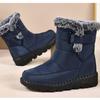 Snow Boots Women's Plus Size Women's Boots Plus Velvet Thick Cotton Boots Polyurethane Boots High-top Thick-soled Cotton Shoes